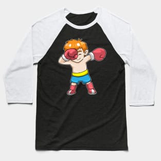 Boxer at Hip Hop Dance Dab Baseball T-Shirt